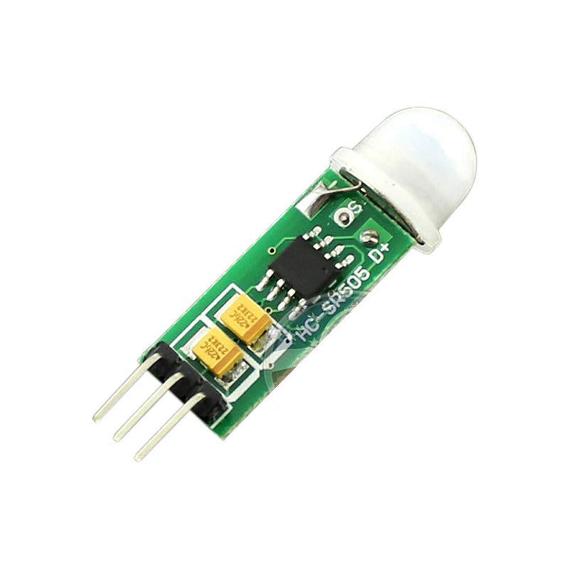 DEVMO Compatible with 2PCS HC-SR505 Human Body Infrared PIR Motion Sensor Precise Infrared Detector Module Ar-duino MCU Raspberry Pi 2