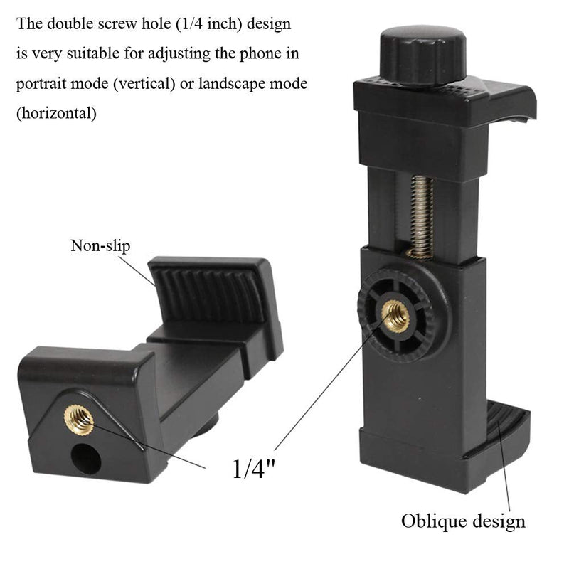 [AUSTRALIA] - Head-Mounted Mobile Phone Holder,First-Person View Video Outdoor Live Shooting Bracket with Phone Clip(4"-7") for iPhone Samsung Smartphones and GoPro Insta360 Sony DJI Action Camera Head Mount Strap 