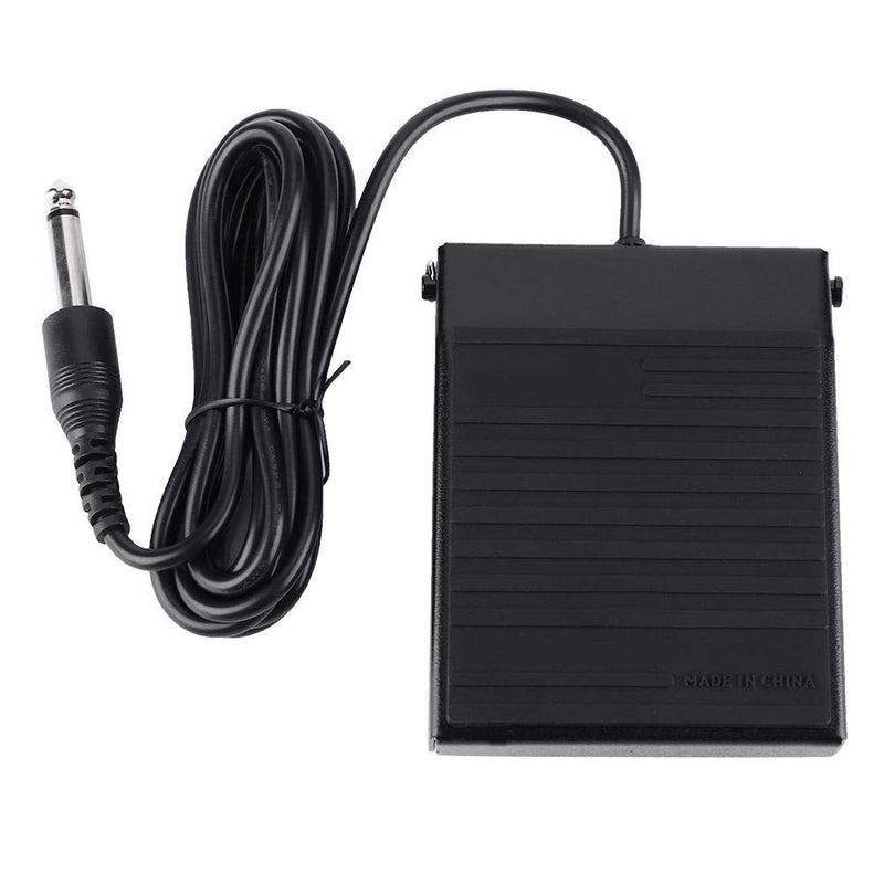 WTB-004 Tenuto Pedal Half-pedaling Sustain Pedal for Piano and Electronic Keyboard,Black.