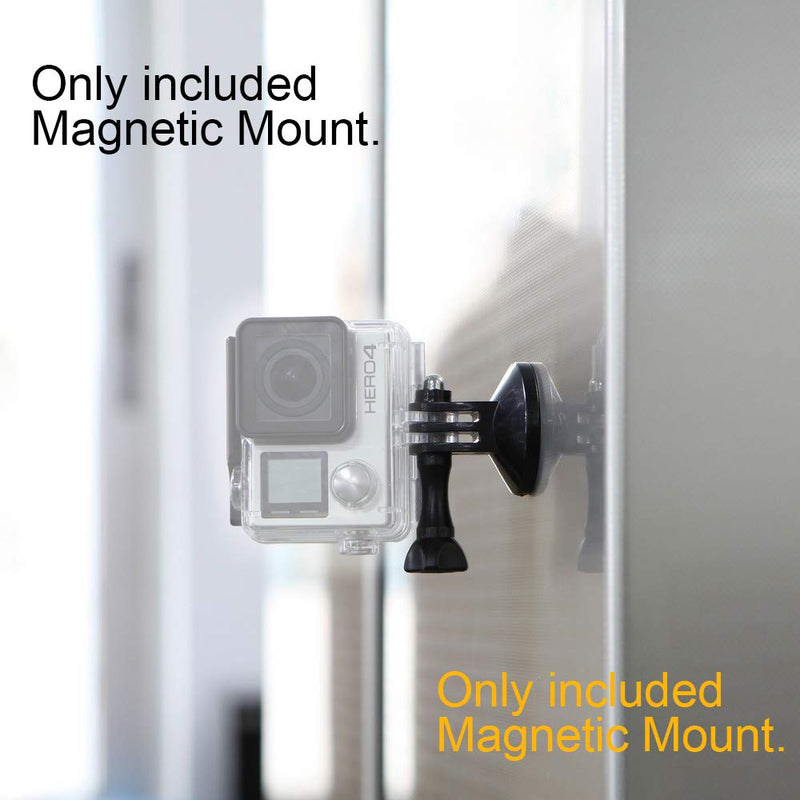Selens 1 Piece Three-Prong Magnetic Mount Pedestal Compatible with go pro Hero 6 Hero 5 Hero 5 Session Hero 4 Hero 3+ Hero 3 Hero 2 Hero 1 1 mount