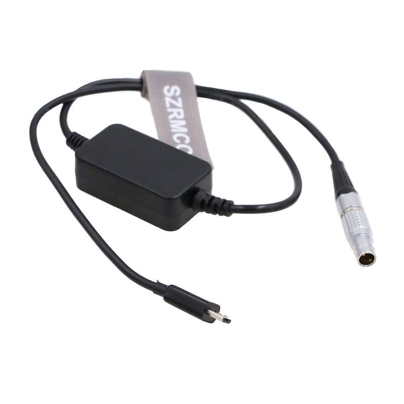 SZRMCC Nucleus Nano Follow Focus Motor or Handwheel Micro USB 5V Regulated to AUX 2 Pin Power Cable for ARRI Alexa RED Z CAM E2 Flagship Camera