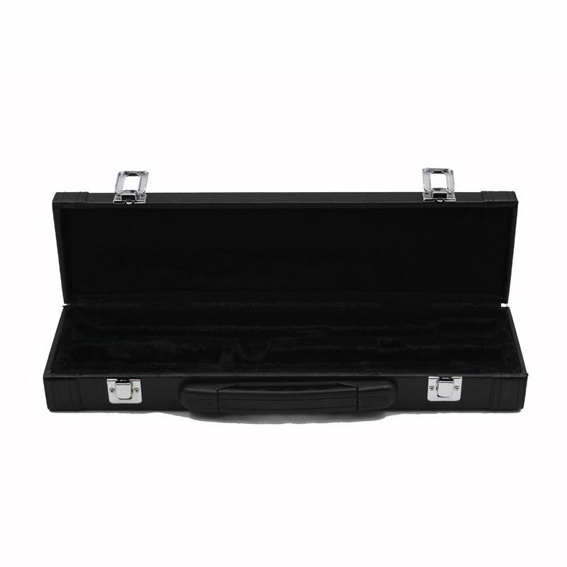 Andoer Flute Gig Bag Box Leather for Western Concert Flute with Buckle Foam Cotton Padded