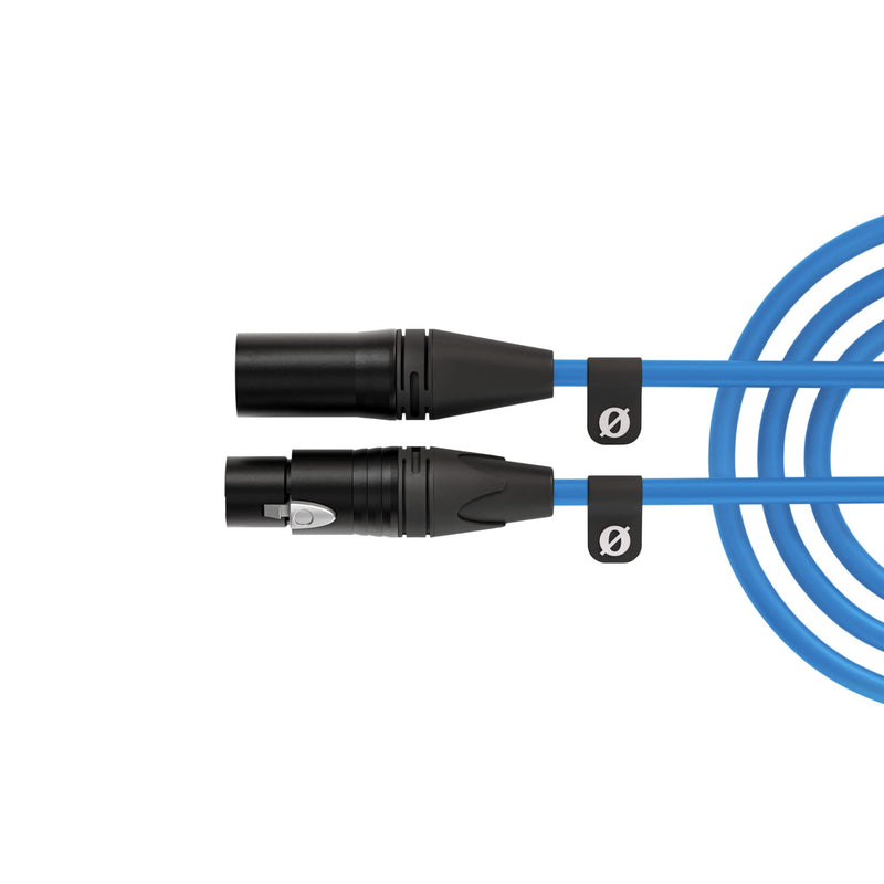 RØDE XLR-3 Premium XLR Cable (3m, Blue)