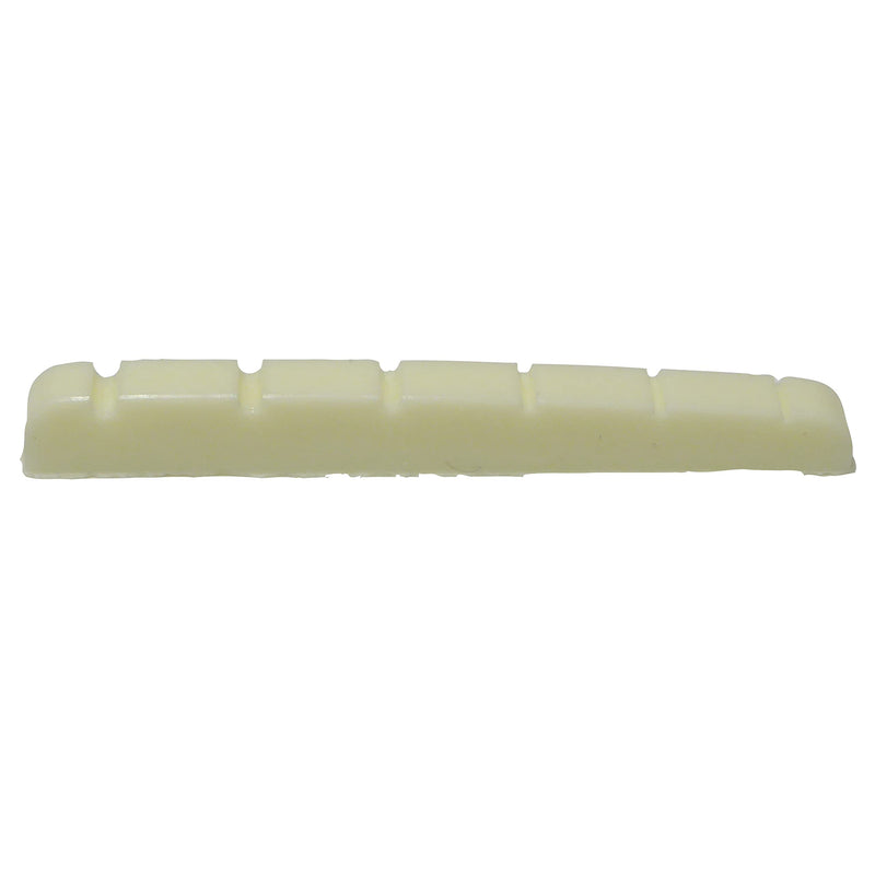 Ivory Resin guitar top nut six string 43mm x 3.5mm Strat Telecaster