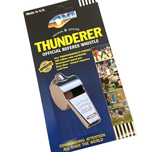 Thunderer Acme 60.5 Official Referee whistle - football hockey rugby referee whistle