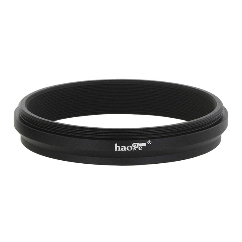[AUSTRALIA] - Haoge Lens Filter Adapter Ring for Fujifilm Fuji FinePix X100V Camera fit 49mm UV CPL ND Filter Lens Cap Replace Fujifilm AR-X100 Black 