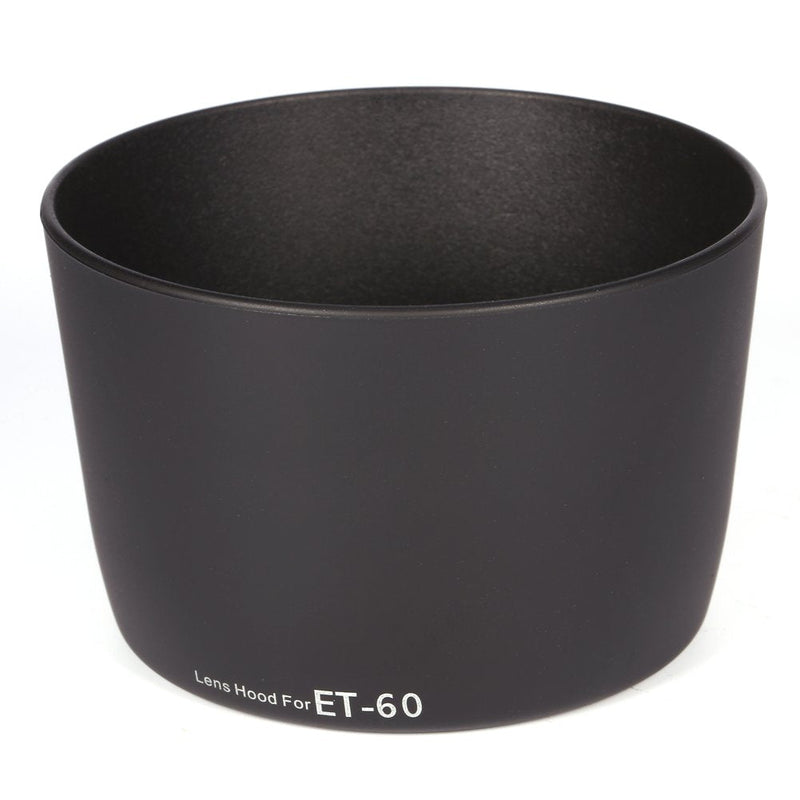 [AUSTRALIA] - Camera Lens Hood, Universal Professional Replacement ET60 Lens Hood for EF 75-300mm f/4-5.6 II/III/USM/II USM/III USM/EF 90-300MM f/4-5.6 USM 