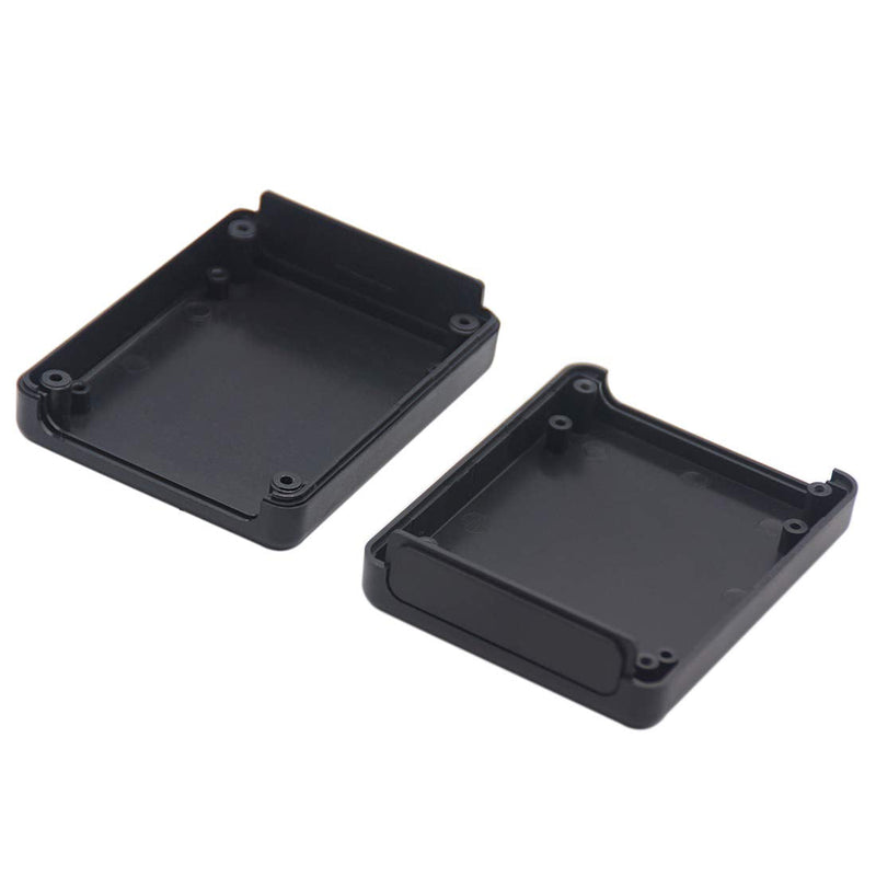 Zulkit 5 Packs Project Boxes ABS Plastic Electrical Project Case Power Junction Box Black 3.54 x 2.76 x 1.10 inch (90 x 70 x 28 mm) 3.54" x 2.76'' x 1.10''