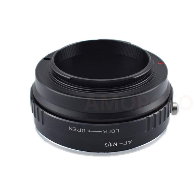 AF to M4/3 Lens Adapter, Compatible with for Sony Alpha A Minolta MA AF Lens to Micro Four Thirds (MFT, M4/3) Camera EP1,EP2,EP3,EPL1,OM-D,E-PL5 E-PM2 E-P3 Micro Four Thirds (MFT, M4/3)-Mount