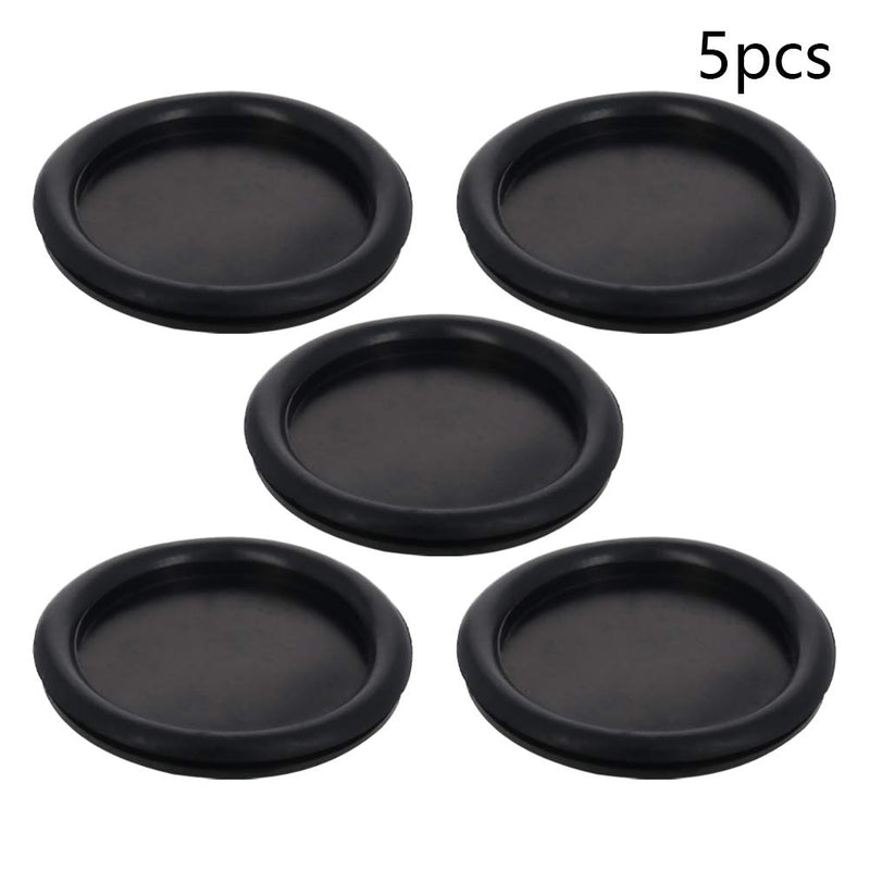 Jutagoss 5 PCS Rubber Grommet Mounting Dia 90mm Oil Resistant Armature Rubber Grommets for Wiring Cable Black 90mm 5pcs