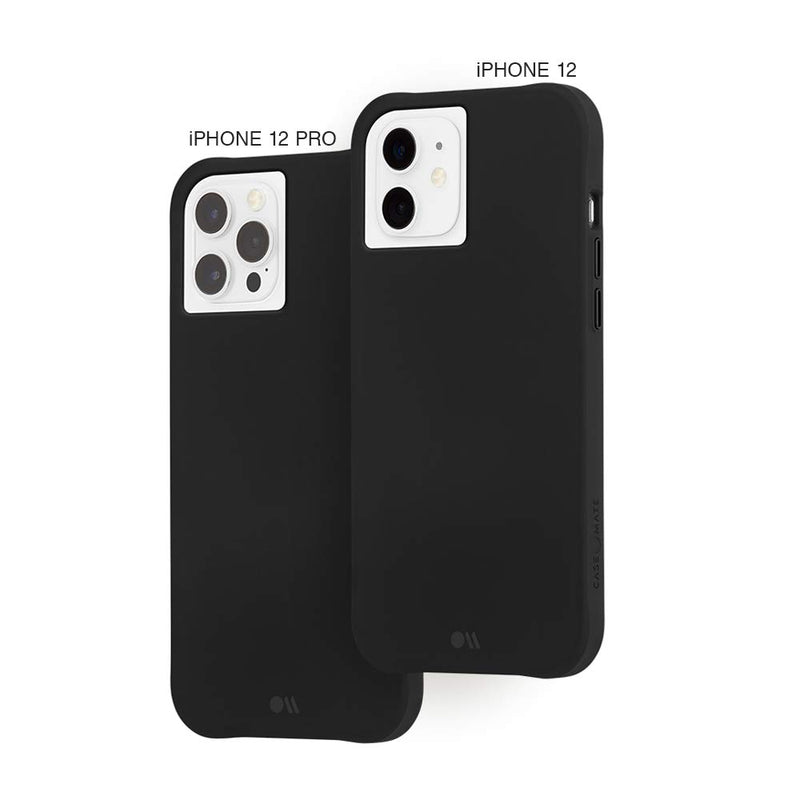 Case-Mate - Tough - Case for iPhone 12 and iPhone 12 Pro (5G) - 10 ft Drop Protection - 6.1 Inch - Black iPhone 12 / iPhone 12 Pro Tough Black