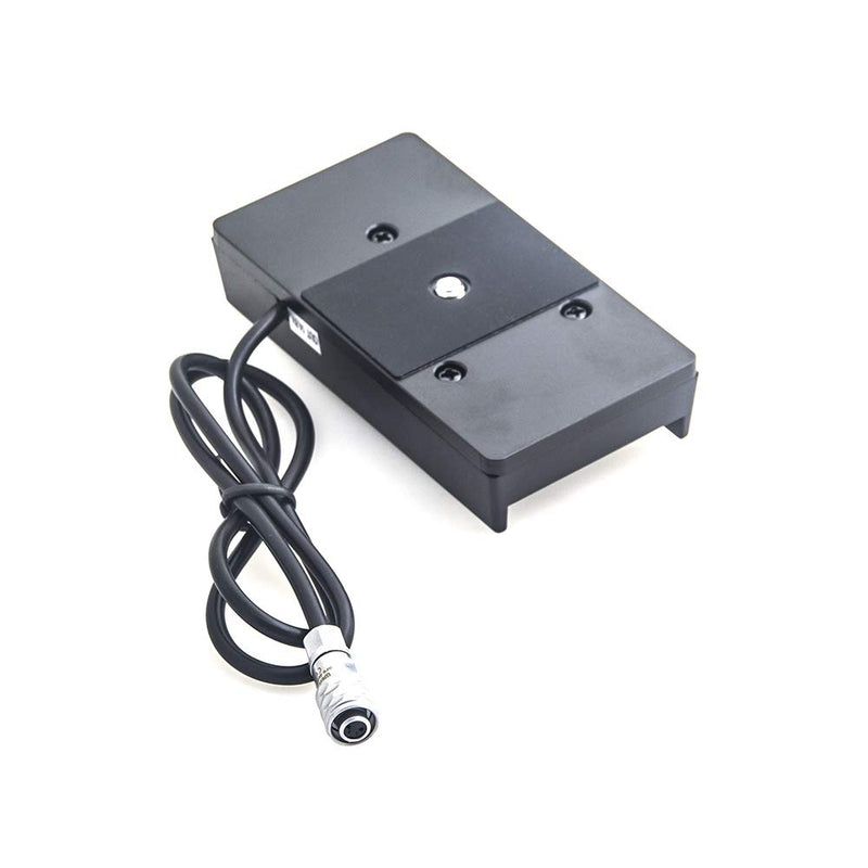[AUSTRALIA] - Runshuangyu Battery Power Supply Plate Mount Adapter with DC 5.5 2.1mm Tap Cable for BMD BMCC BMPC 4K BMPCC Camera Sony BP-U60 BP-U30 