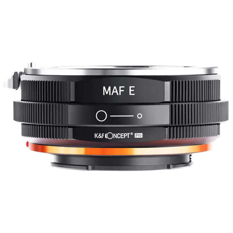 K&F Concept Lens Mount Adapter for Sony Alpha Minolta AF A-Type Lens to Sony NEX E-Mount Mirrorless Camera with Matting Varnish Design MAF-NEX