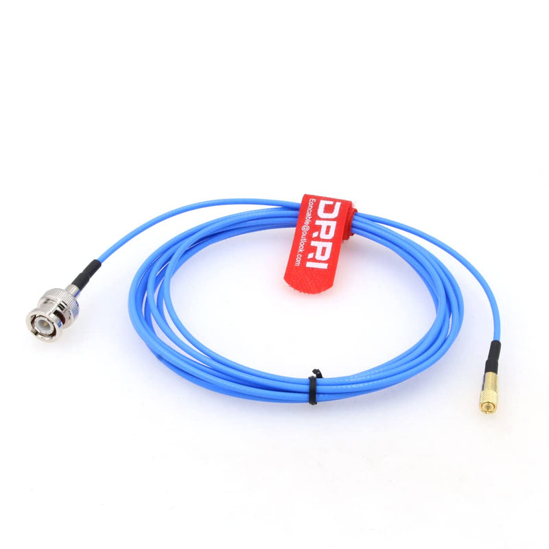 DRRI BNC Male to 10-32 UNF Microdot Male Acceleration Sensor Vibration Sensor Test Cable (1M / 39inch) BNC-M5 1M / 39inch