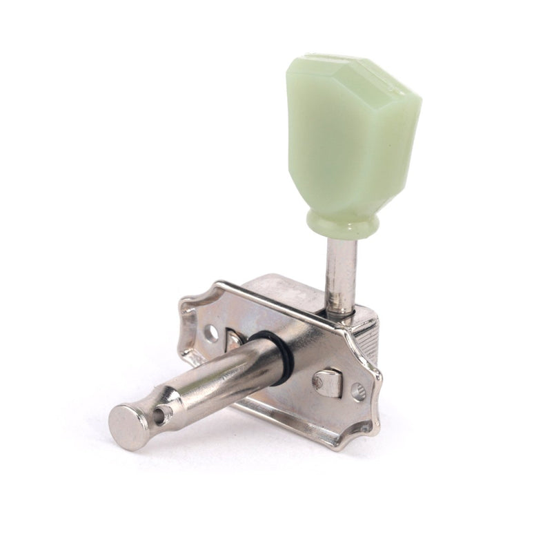 [AUSTRALIA] - Musiclily Pro 3+3 Vintage Guitar Tuners String Tuning Pegs Keys Machine Heads for Gibson Les Paul Style Electric and Acoustic Guitar,Nickel with Keystone Button Nickel 