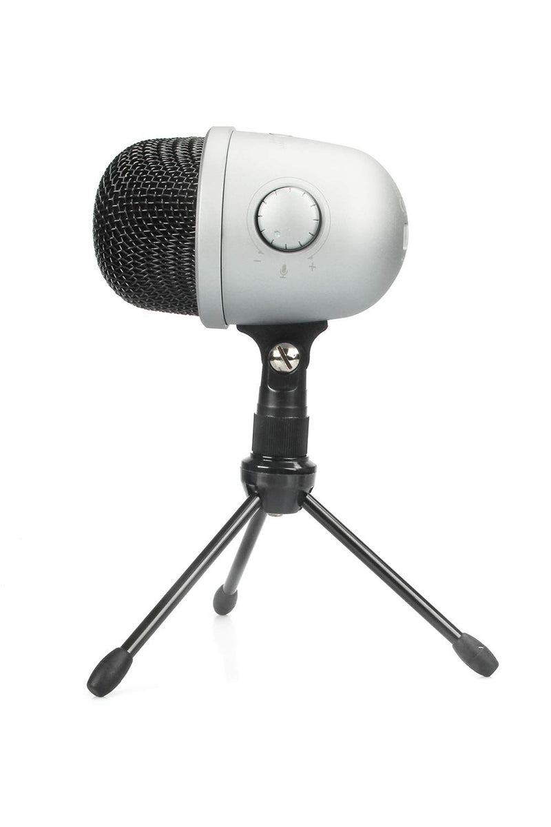 [AUSTRALIA] - Amazonbasics Desktop Mini Condenser Mic Microphone - Silver 