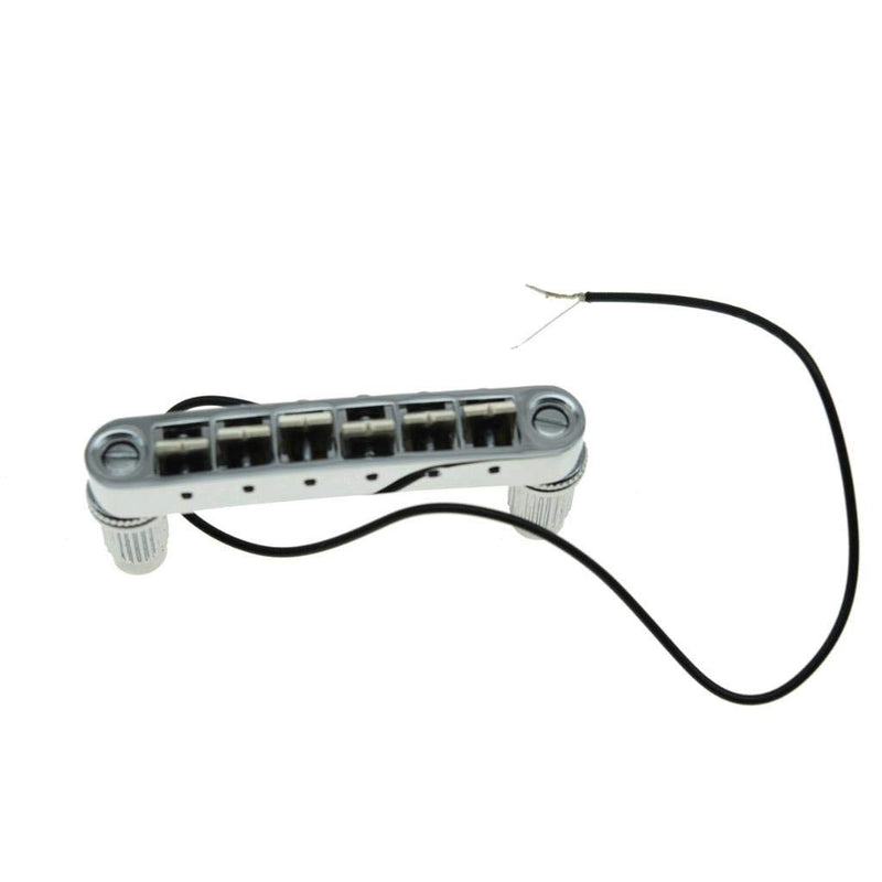 KAISH Tune-o-Matic Piezo Guitar Bridge Pickup LP Piezo Guitar Bridge Pickup for Les Paul Black