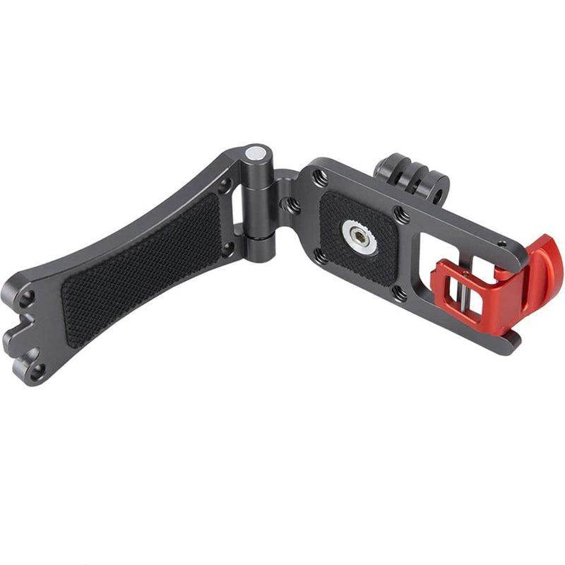 [AUSTRALIA] - NICEYRIG Backpack Strap Mount for GoPro Hero 10/9/8/7/6/5, DJI Osmo Action, AKASO Brave 8/7/6/4 Action Camera Rotatable Shoulder Strap Mounting Clamp - 338 