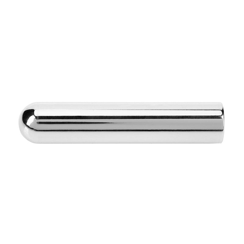 Timiy Solid Stainless Steel Tone Bar Guitar Slide Tone Bar for Electric Hawian Guitar (Silver)