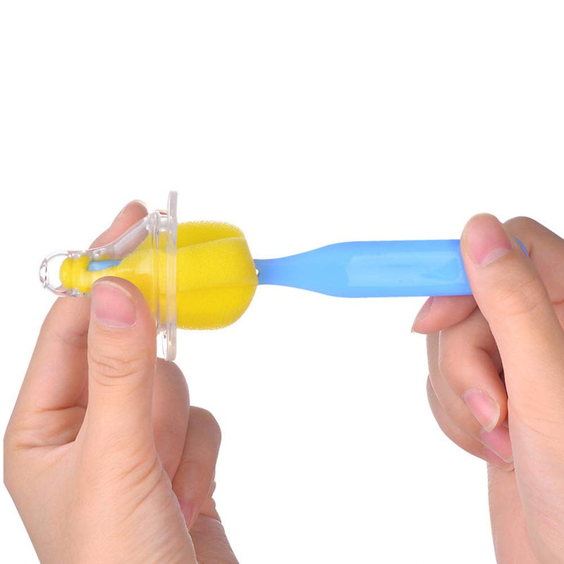 FAFAHOUSE 14 Pack Bottle Nipple Cleaner Sponge Brush for Standard Nipples Scrubber