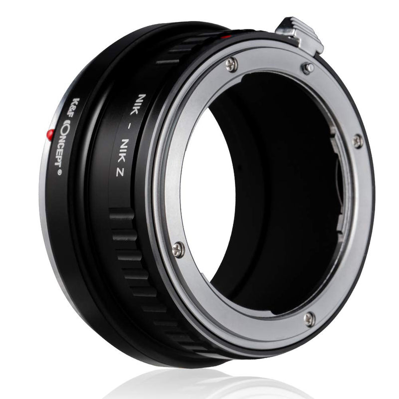 K&F Concept Lens Mount Adapter for Nikon F/AF AI AI-S Mount Lens to Nikon Z6 Z7 Camera NIK-NIK Z