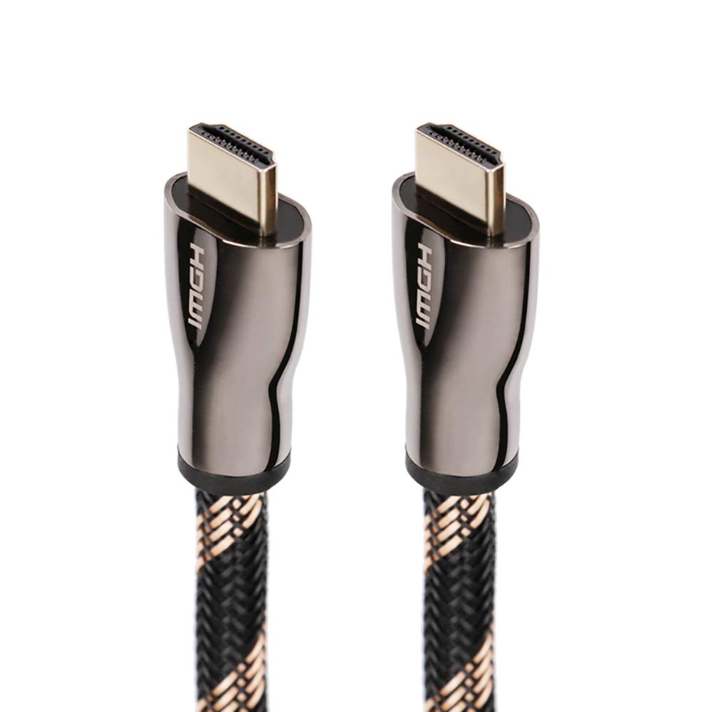 SKW HDMI Cable,4K 60Hz High Speed HDMI to HDMI 2.0 Braided Cord Cable TV-5M/16.4Ft 5 Meter Nylon-HDMI 2.0