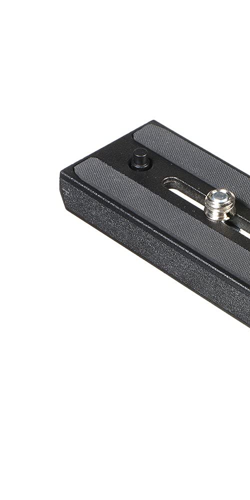 Manfrotto 500PLONG Video Camera Plate (Black)