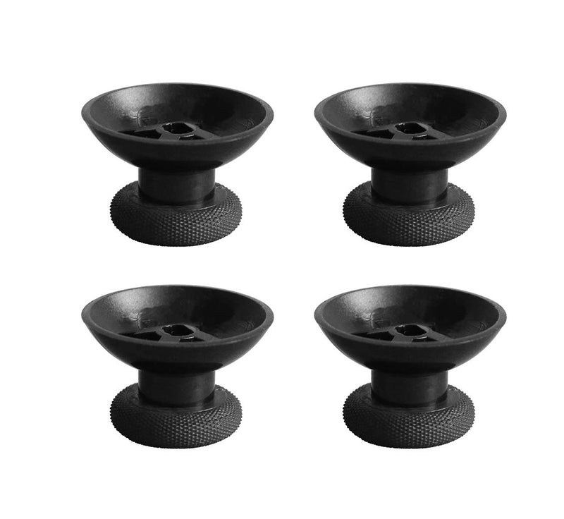 E-MODS GAMING 4X Replacement Black Analogue Thumbsticks for Xbox One/ PS4 Controllers BK