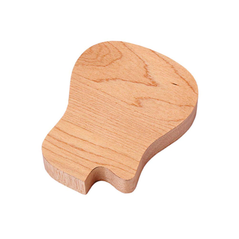 [AUSTRALIA] - ARTIBETTER Guitar Wood Picks Box Guitar Shaped Guitar Pick Storage Plectrum Container for Guitar Standard Picks Home Small Item Organizer 