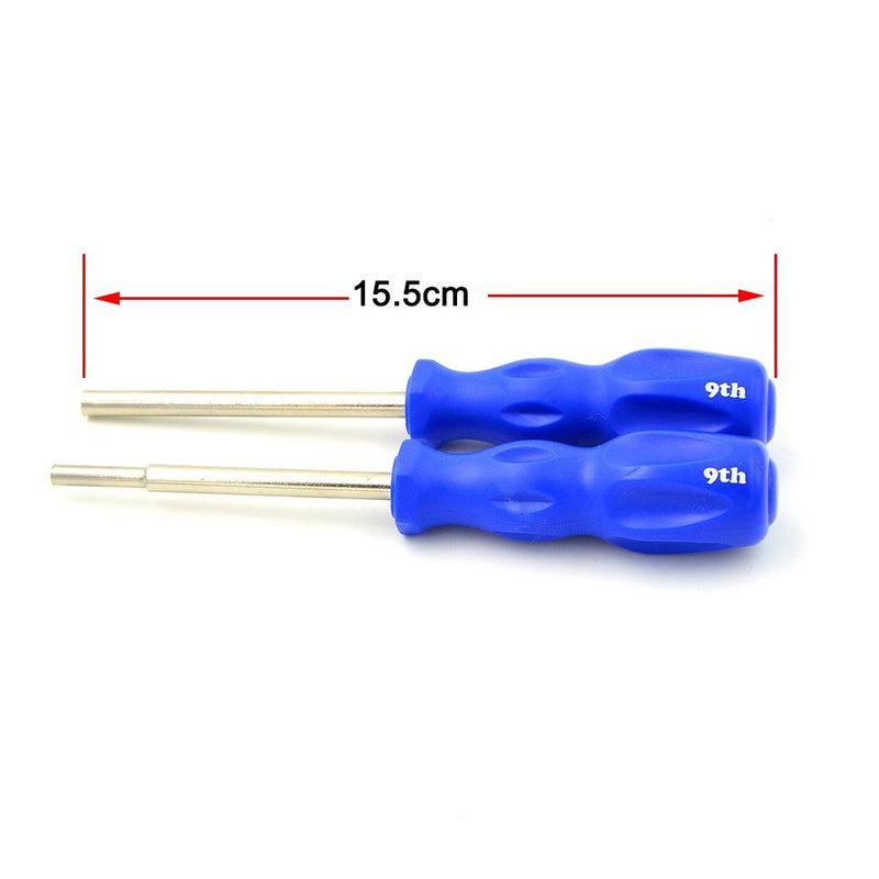 Ninthseason 3.8mm + 4.5mm + Trigram Triwing Security Screwdriver Bit Tool Set for Nintendo NES SNES N64 Game Boy Vintage Games and Consoles 3.8mm + 4.5mm + trigram triwing Screwdriver