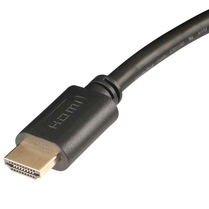 DisplayPort-DP to HDMI 4K Cable, UVOOI Display Port to HDMI Cable 35 Feet Adapter, 4K&3D, Video/Audio, 10.67M BLACK-2