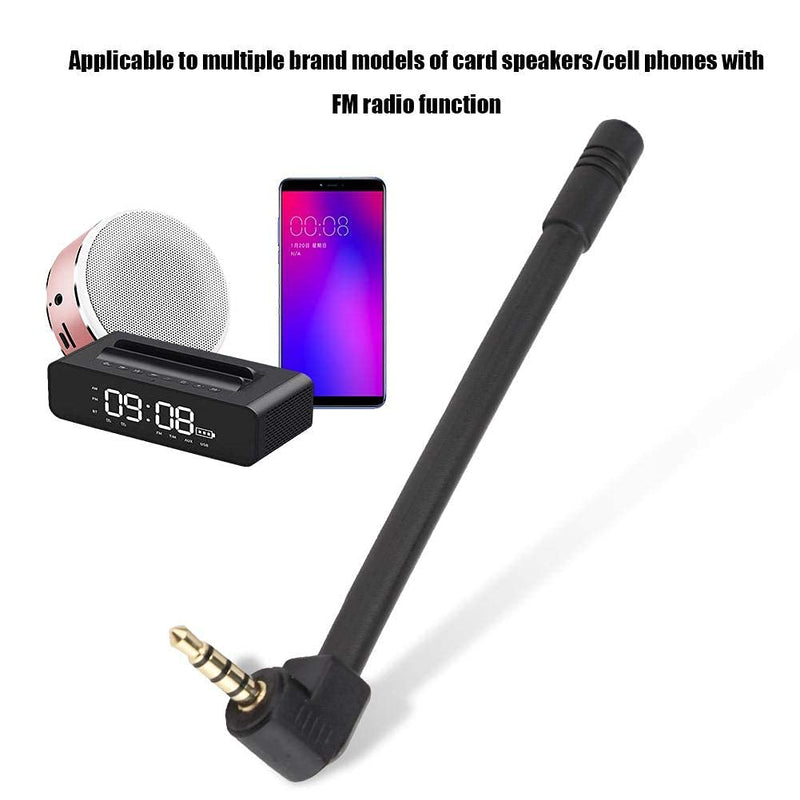 3.5MM Jack External Antenna,Universal Portable External Antenna for FM Radio,Suitable for Plug-in Speakers/Mobile Phones with FM Radio Function