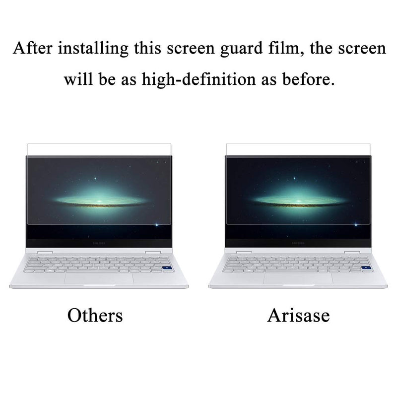Arisase [3 Pack] Clear Screen Protector for 13.3" Samsung Galaxy Book Pro 13/360 / Galaxy Book Flex/Book Ion/Book S / Notebook 7 Series with 16:9 Aspect Ratio Laptop (13.3 Inch) 13.3 Inch