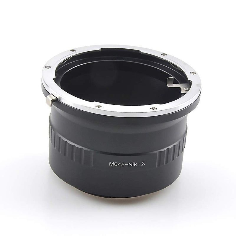 Compatible with Mamiya 645 (M645) Mount Lenses to Nikon Z-Mount Mirrorless Camera Bodies,M645 to Nikon Z Lens Adapter for Camera Mamiya 645 to Nikon Z Lens adapter