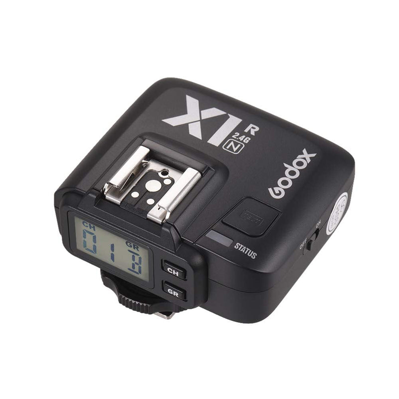 Godox X1R-N TTL 2.4G Wireless Flash Trigger Receiver for Nikon DSLR Camera for X1N Trigger