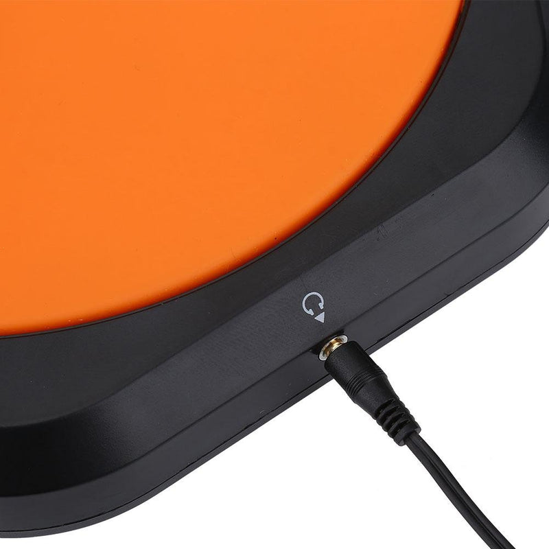 Drum Practice Training Pad, Digital Electronic Drum Training Pad Tempo Metronome with Earphone