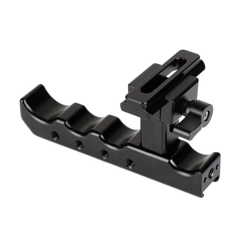 CAMVATE Quick Release NATO Top Cheese Handle with NATO Safety Rail for DSLR Camera Cage Rig