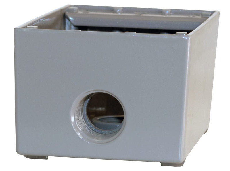 Sigma Engineered Solutions, Gray Sigma Electric 14250 1/2-Inch 3 Hole 1-Gang Box