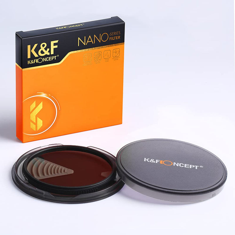 52mm Circular Polarizers Filter, K&F Concept 52MM Circular Polarizer Filter HD 28 Layer Super Slim Multi-Coated CPL Lens Filter