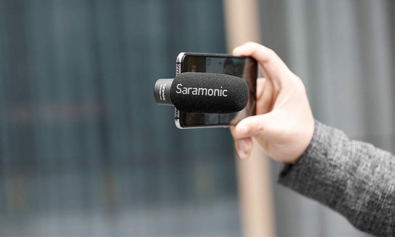 [AUSTRALIA] - Saramonic SmartMic+ UC L/Weight Smartphone Mic USB-C 