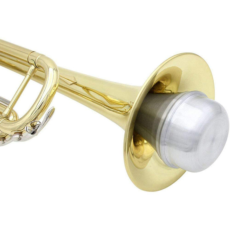 MUPOO Trumpet Straight Mute, Lightweight Sourdine Aluminum Alloy Practice Trumpet Mute Silencer
