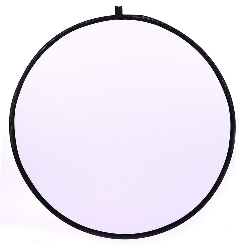 43"/110cm 5-in-1 Light Reflector for Photography Collapsible Multi-Disc Round with Bag - Translucent, Gold, Silver, Black and White 43inch 5in1