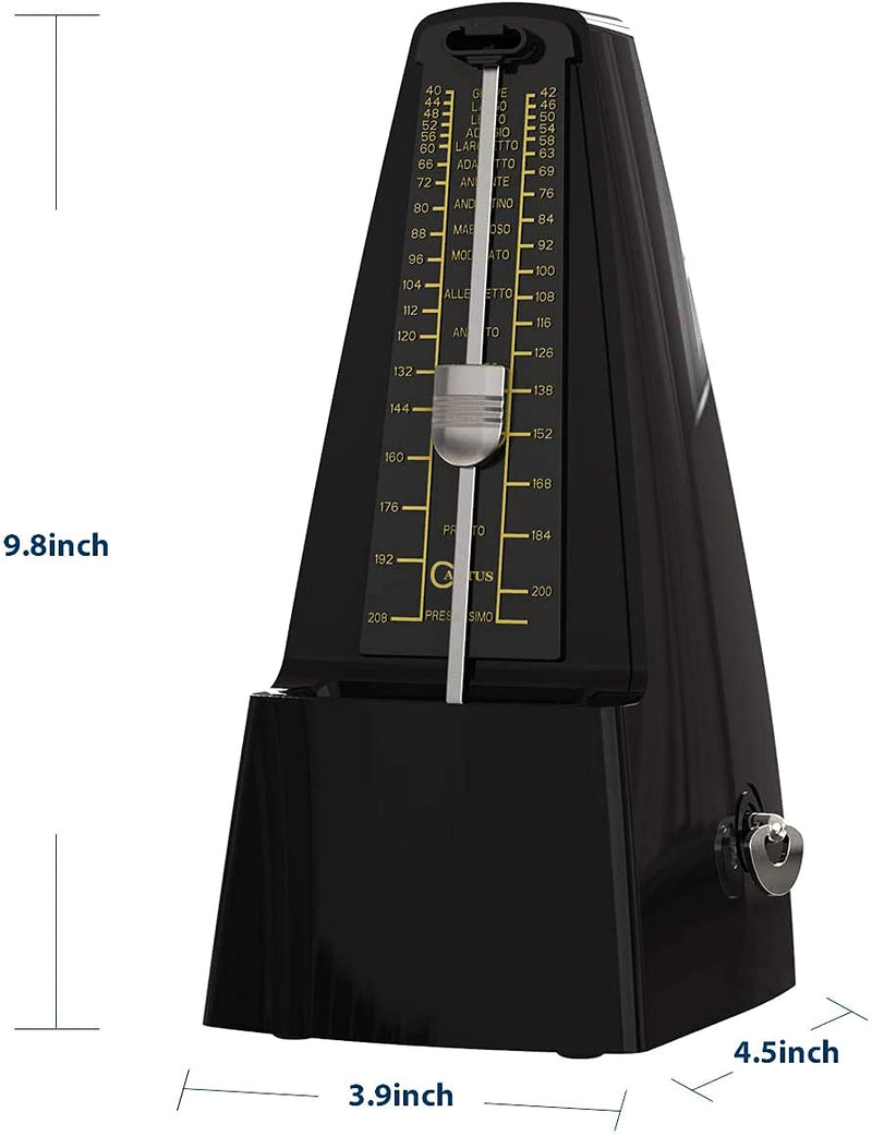 CANTUS Metronome for Piano Guitar Drums Violin Black