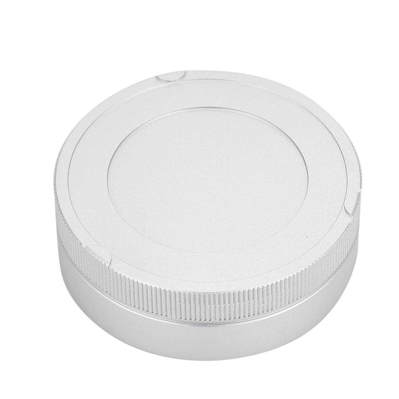 Yoidesu Professional Metal Rear Lens Cap for Leica M Mount Camera Lens (Silver) Silver