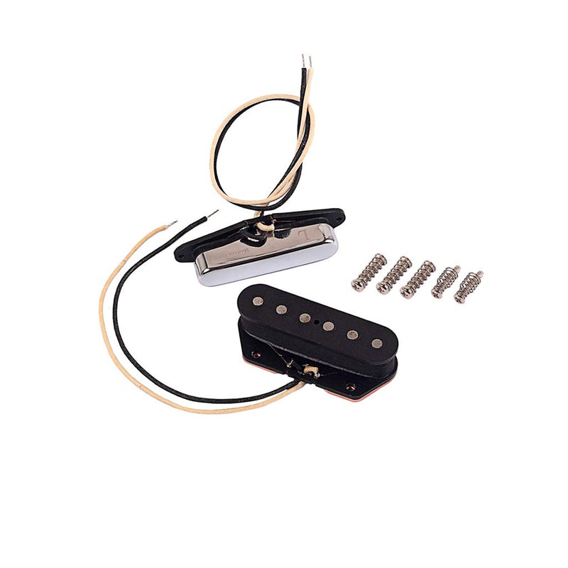 Alnicov Modern Guitar Pickups Set Neck and Bridge Pickup For Tele Telecaster Style Electric Guitar Parts Replacement With L mark