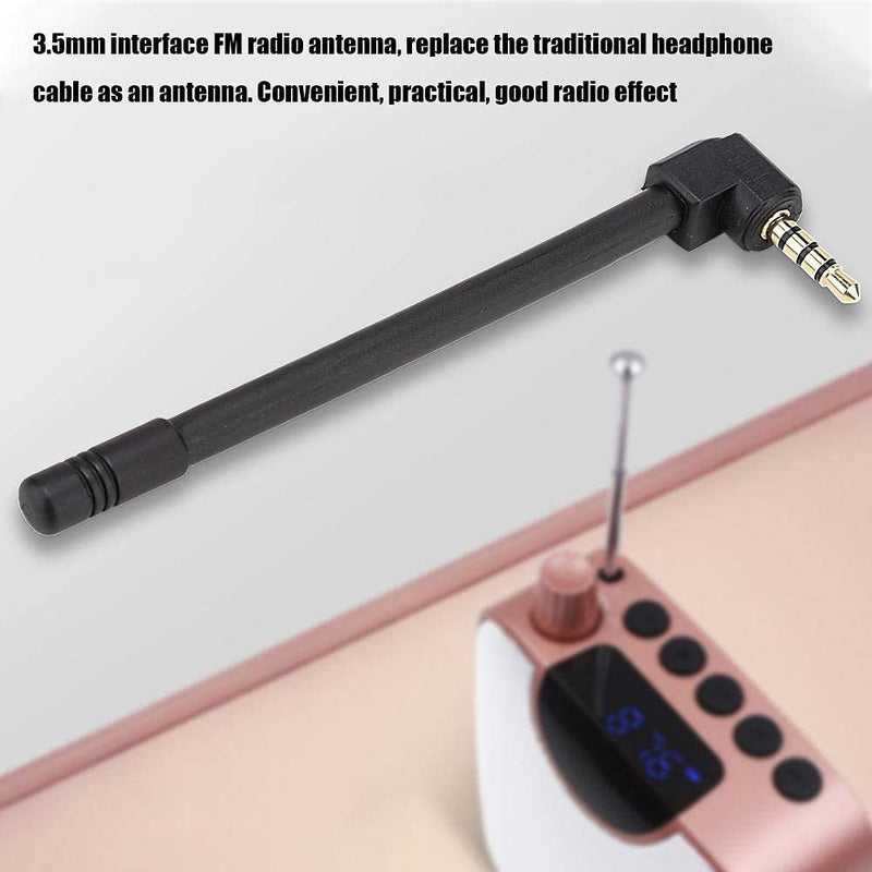 3.5MM Jack External Antenna,Universal Portable External Antenna for FM Radio,Suitable for Plug-in Speakers/Mobile Phones with FM Radio Function