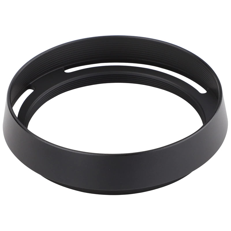 Metal Lens Hood Shade with Cap for Leica Q2 Q Q-P QP Typ 116 Typ116 Digital Camera Black