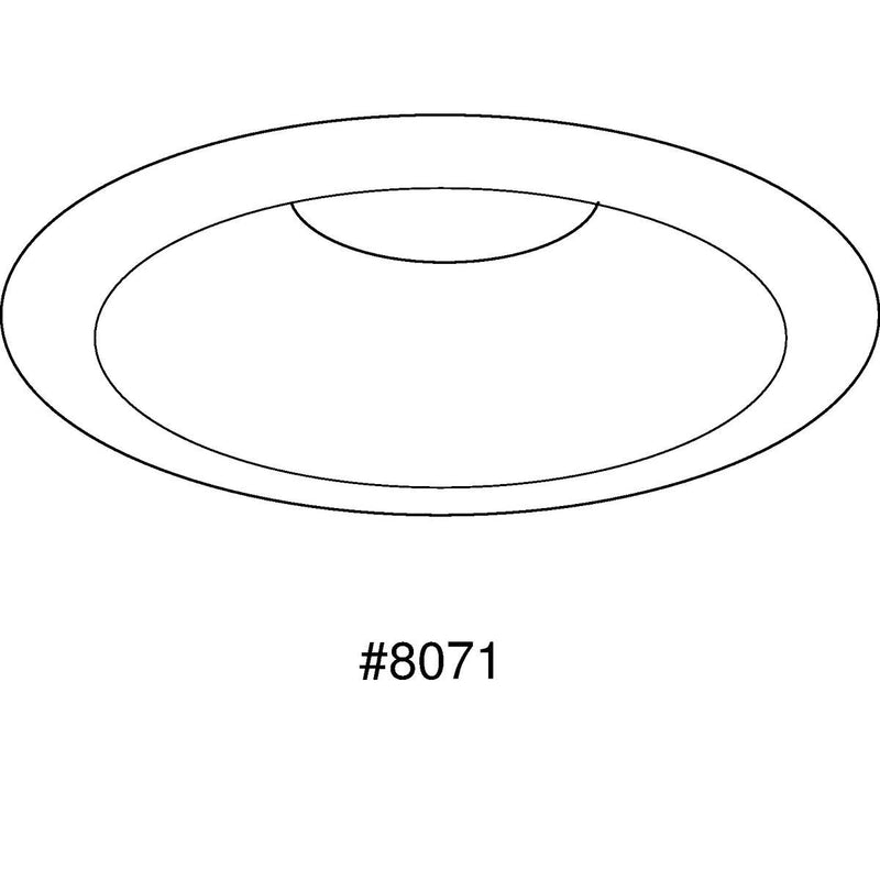 Progress Lighting P8071-28-30K Recessed 6" LED Round Retrofit, Satin White