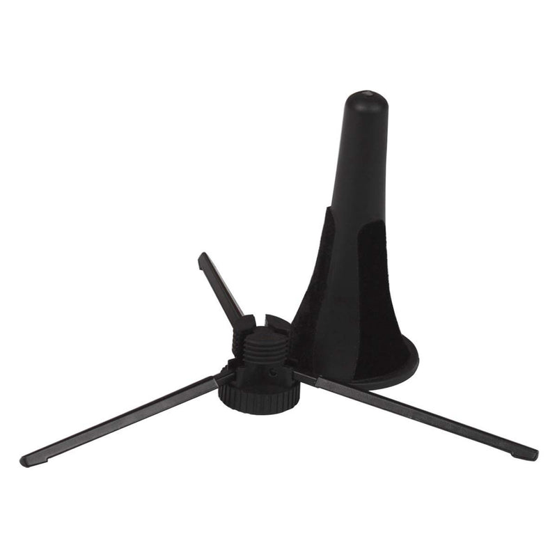 Portable ABS Clarinet Stand Folding Oboe Tripod Stand Holder with Detachable 3-Leg Metal Support Wind Instrument Accessory