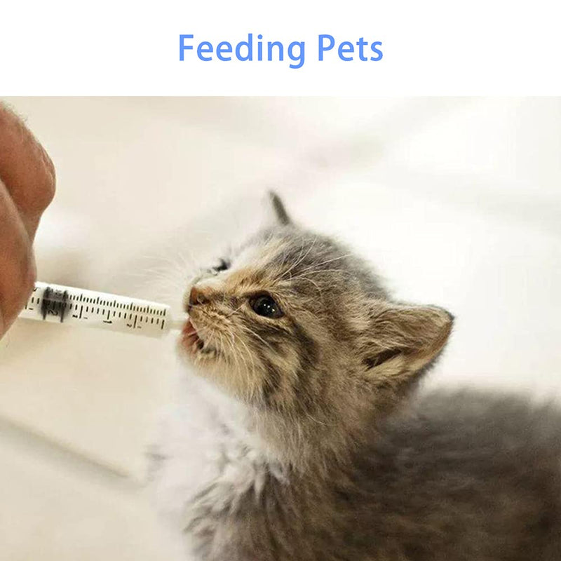 20 PCS Multi-Specification Syringe Plastic 1ml 2ml 5ml 10ml 20ml 60ml Individually Sealed for Scientific Labs, Measuring, Refilling, Feeding Pets, Oil or Glue Applicator Tools Mini Large Size